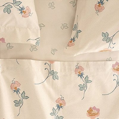 Jogo de Cama Coteminas King Bethania Total Mix 180 Fios