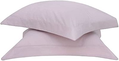 Fronha Buddemeyer Basic Percalle com Abas 50/70 Rosa