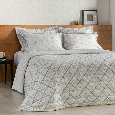 KIT COLCHA BUD SAKURA QUEEN 250/240 ESTAMP