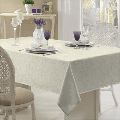 TOALHA DE MESA DOL CLEAN ATHENAS ESTAMAPADO 140X140 ELIETE 4 LUGARES