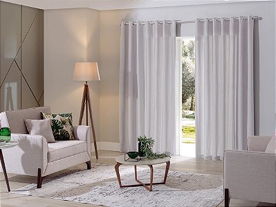 CORTINA BJA RUSTICA FENICIA 300X230 GRAFIATO AREIA