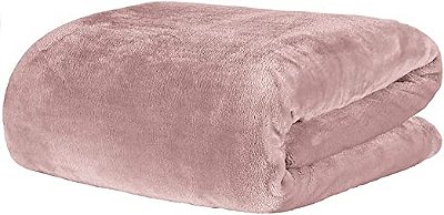 COBERTOR KAC BLANKET 300G CASAL ROSE