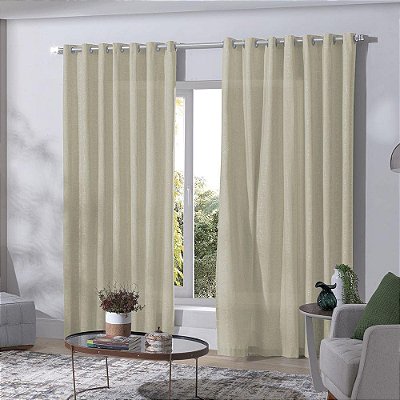 CORTINA BJA DUO 540X250 MONACO AREIA