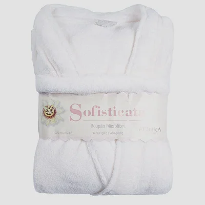 ROUPAO ATL MICRO KIMONO S/GOLA SOFT BRANCO M
