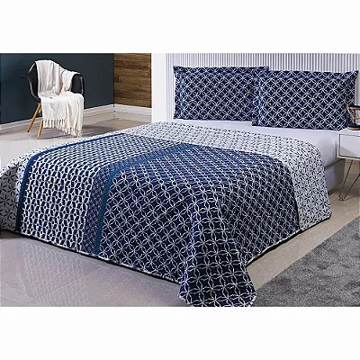 KIT COLCHA NIA RAVELLO QUEEN 240X260 DES008