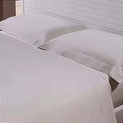 Jogo de Cama Niazitex King Hotel Marfim