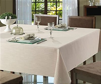 TOALHA DE MESA DOL CLEAN PASSION 160X240 9731 -  8 LUGARES LIMPA FÁCIL
