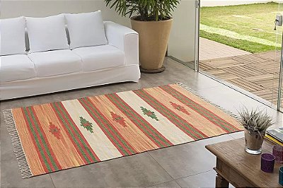 TAPETE NIA KILIM ALGODAO 060X180 DES 002