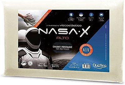Travesseiro Duoflex Viscoelástico Nasa-X Alto