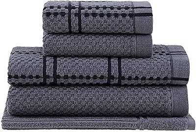 Jogo de Banho Buddemeyer Yumi Cinza