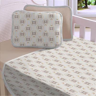 Jogo de Cama Sul Brasil Baby Vivaldi Royal Rosa Estampado