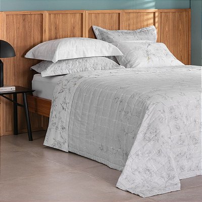 Jogo de Cama Buddemeyer Queen Percalle Naturale