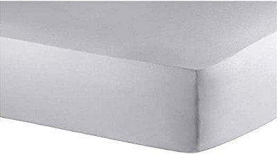 LENÇOL BUD BASIC PERCALLE CASAL 140/190/35 CINZA