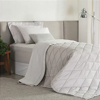 Jogo de Cama Buddemeyer Solteiro Percalle Basic Bege