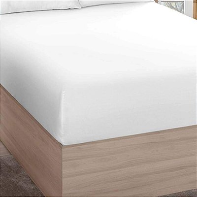 Lençol Avulso Estampado Premium Plus Solteiro Branco