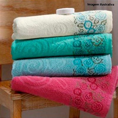 Jogo de Banho Lufamar 4pcs Campestre Jade