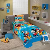 Jogo de Cama Lepper Infantil Mickey