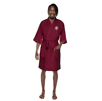 ROUPAO LEP AVELUDADO ADULTO FLUMINENSE TAM M