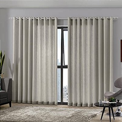 CORTINA BJA DUPLEX 260X170 MONACO PRATA