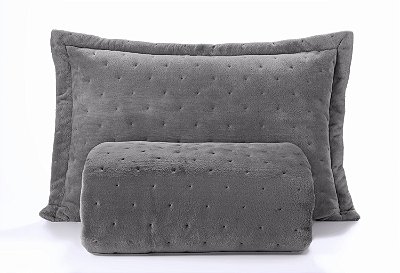 COBERTOR HDR ULTRAPLUSH QUEEN 235X260 TAUPE