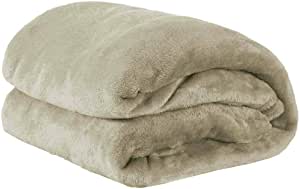 COBERTOR CAM VELOUR KING 300G 260X240 BEGE.