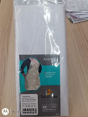 AVENTAL SAL ADAMASCADO JACQUARD PVC