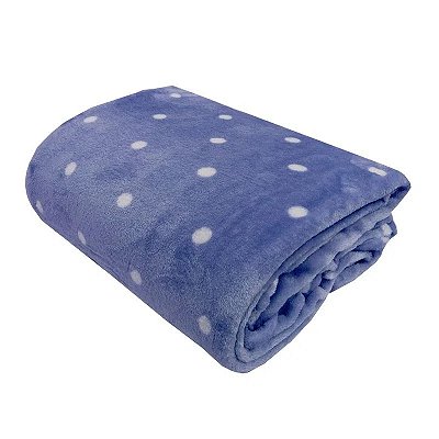 COBERTOR NIA TOQUE DE SEDA POA INF 90X110 AZUL