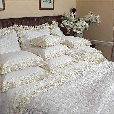 JG CAMA M FASSI QUEEN  T-3374 LINEA BRANCO