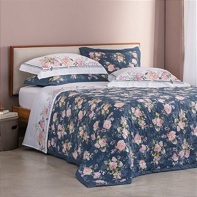 Jogo de Cama Buddemeyer B Percalle Hortências Casal