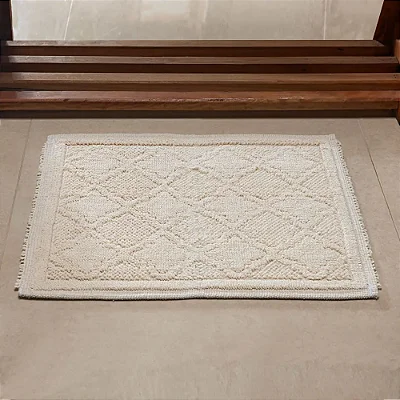 TAPETE NIA VERMONT 55X110 MARFIM