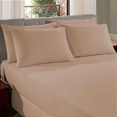LENÇOL SUL PR PENT 88X188X30 DOCE DO LEITE