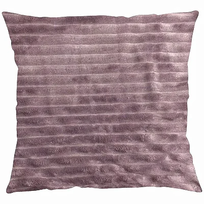CAPA ALMOFADA NIA FLANNEL CORDUROY 43X43 MAUVE