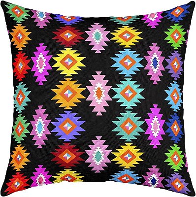 ALMOFADA JOL COLORS ASTECA 40X40 COLORIDA (COSULTAR CORES)