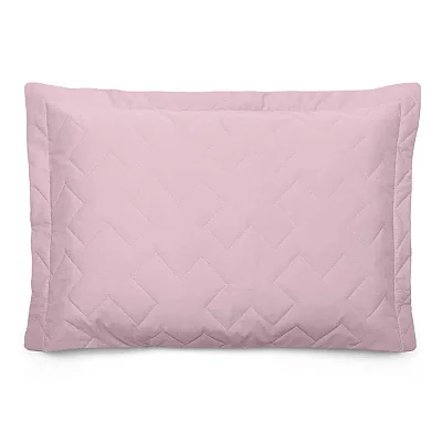PORTA TRAVESSEIRO BOU REFFINATA COLOR 50X70 ROSA CHIC 200 FIOS