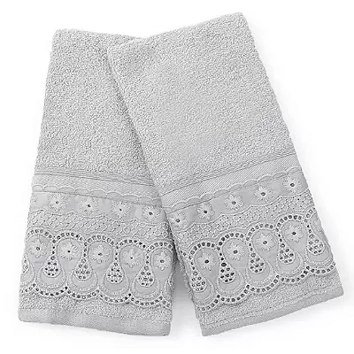 KIT LAVABO BOU CRISTAL RENASCENCA 2PCS 35X50 PRATA