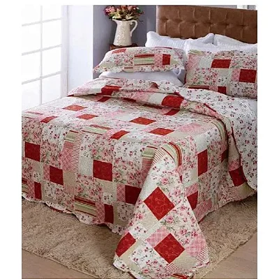 KIT COLCHA JOL ULTRASONIC DYURI ITUMBIARA 220x240 CASAL 3 PÇS