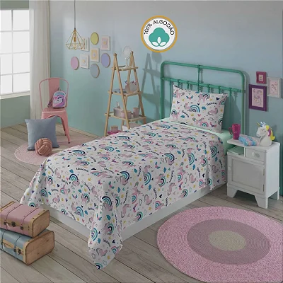 JG CAMA LEP ALGODAO SOLT EST 140X210 FAZ DE CONTA