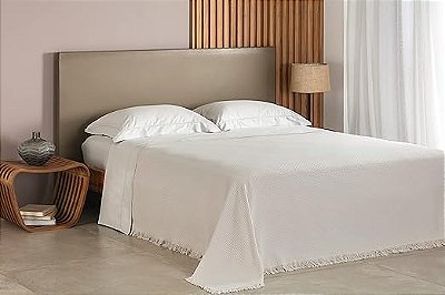 COLCHA BUD COTONE II FRANJA CASAL 220X250 1510