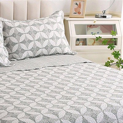 KIT COLCHA JOL ULTRASONIC DYURI JANDIRA 220X240 CASAL 3PÇS