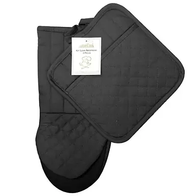 KIT LUVA NIA NEOPRENE 2PCS CINZA