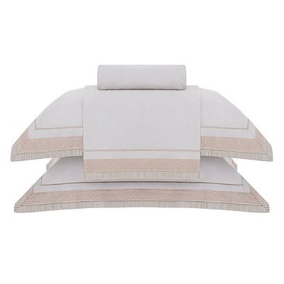JG CAMA BUD LUMINEERS QUEEN BRANCO CINZA