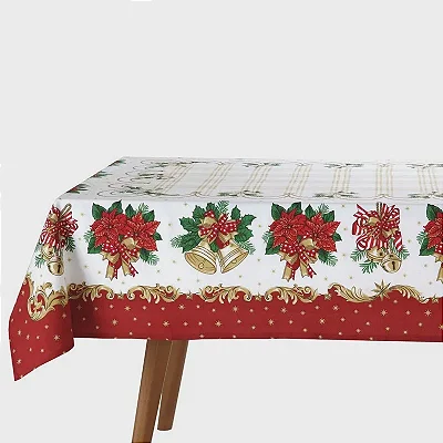 TOALHA DE MESA DOL ATHENAS EST 140X140 NATAL 107 4 LUGARES