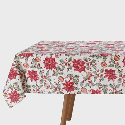 TOALHA DE MESA DOL CELEBRA EST 160X160 NATAL 106 4 LUGARES