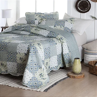 KIT COLCHA JOL ULTRASONIC DYURI BARAUNA 220X240 3 PÇS CASAL