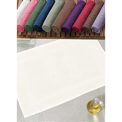 Piso Atoalhado Appel Pezinho Branco