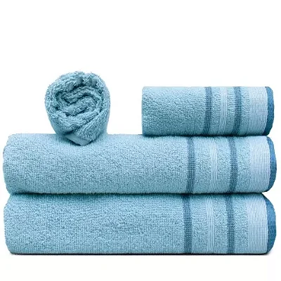 Jogo de Banho Appel Charme 4pcs Azul Bali