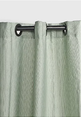CORTINA BECADECOR MADRAS 260X230 CHA VERDE 4139
