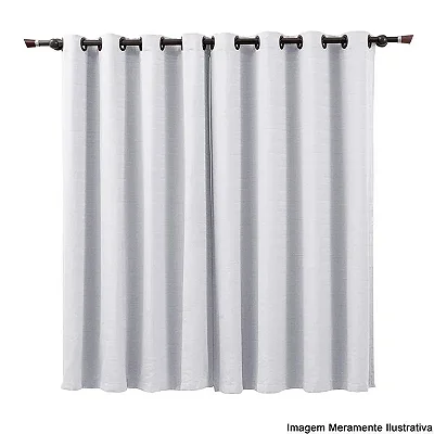 CORTINA BECADECOR VENEZA 260X230 CROMIO 6270