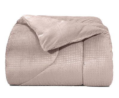 EDREDOM HDR LUGANO QUEEN 235X260 ROSA TULE