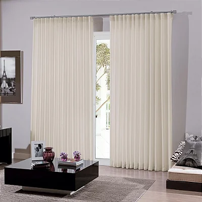 Cortina Bella Janela Inove Duplex 6,60x2,80 Bellini Areia